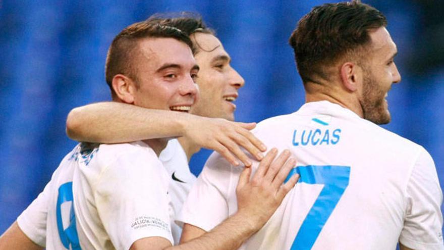 Aspas marcó el único gol de Galicia // EFE