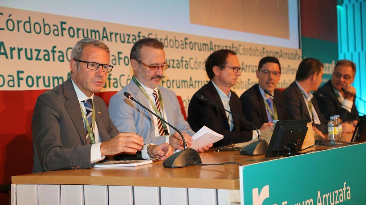 Algunos de los ponentes del congreso oftalmológico organizado por Forum Arruzafa.