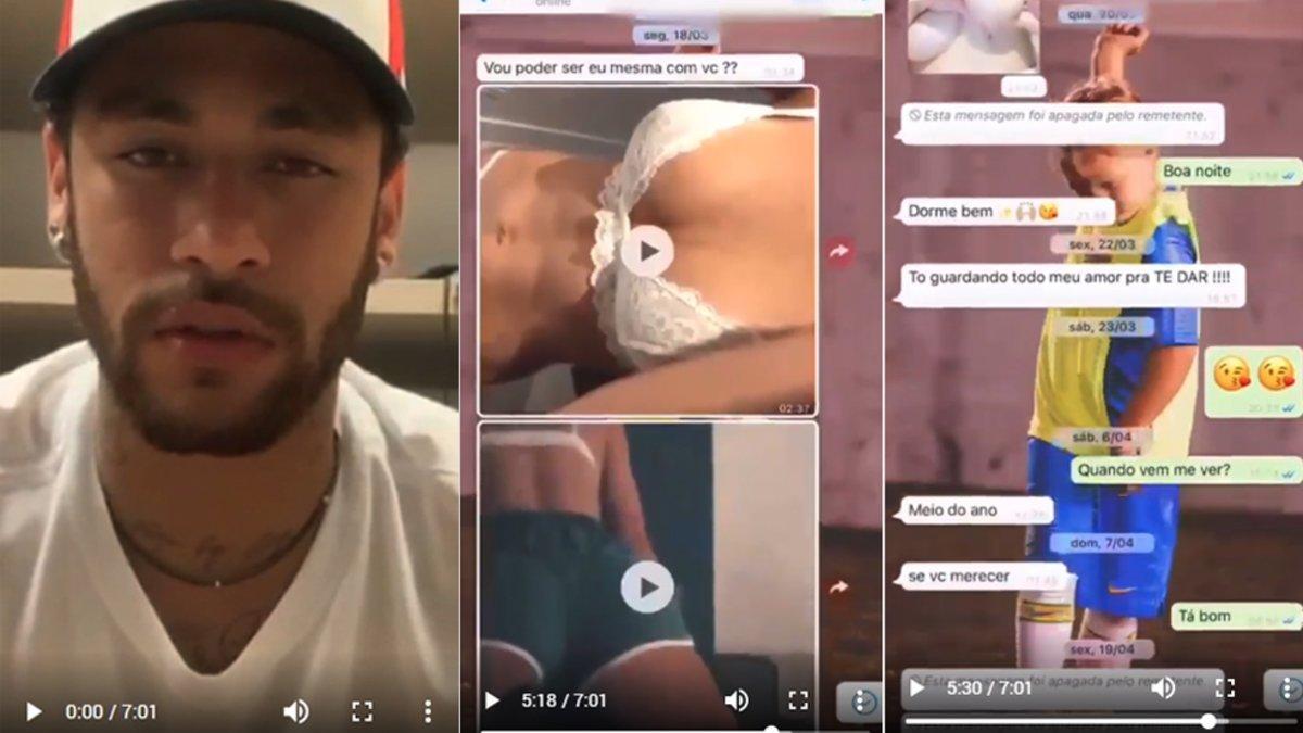 Neymar citado a declarar por divulgar un chat privado en Instagram