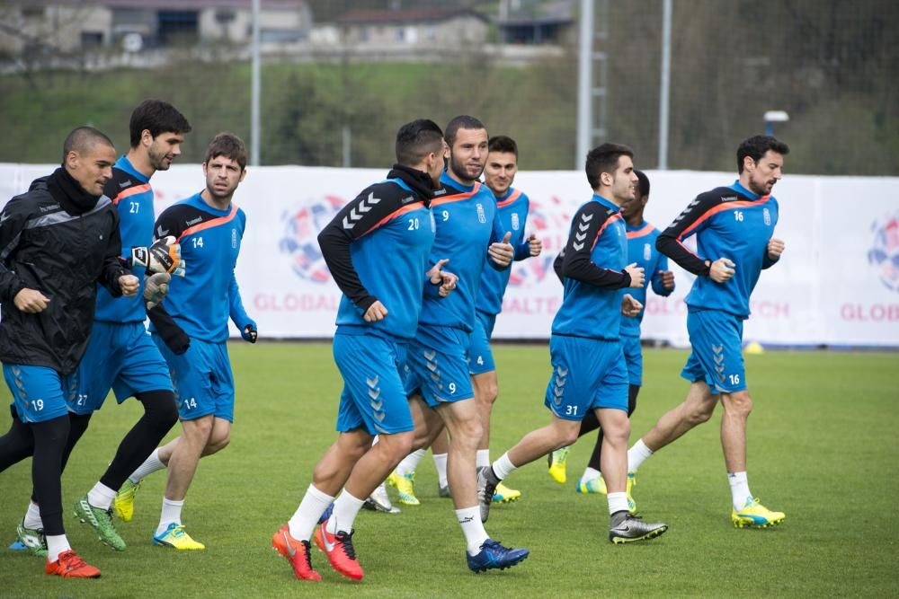 Entrenamiento del Real Oviedo