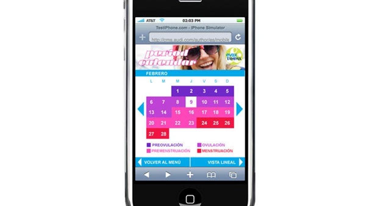 'Period calendar', nueva aplicación para smartphones