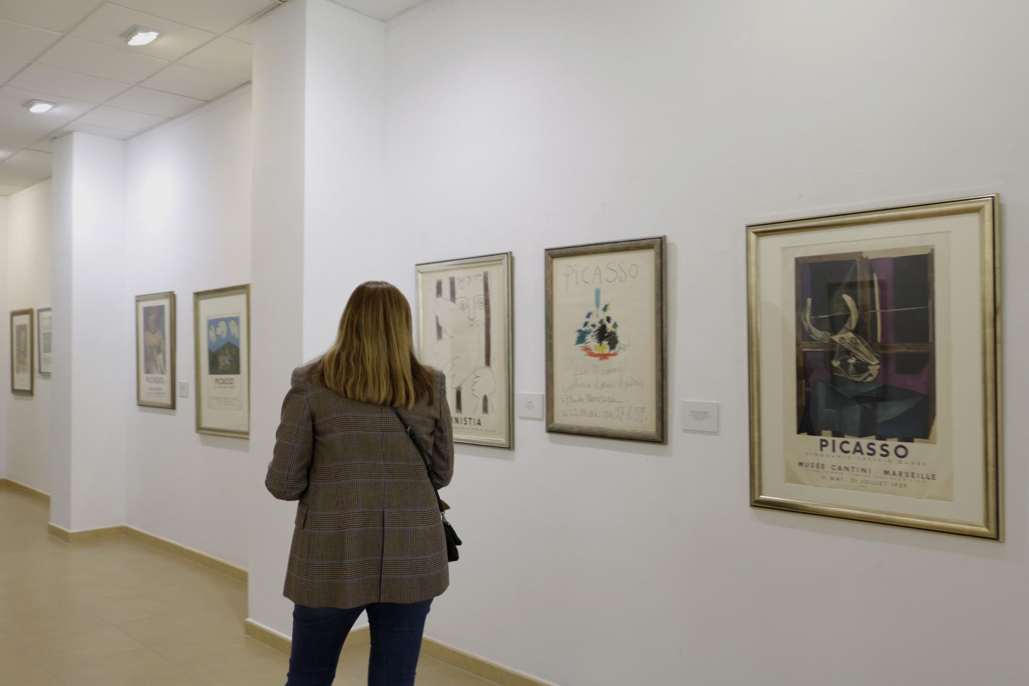 Las imágenes de la exposición 'Carteles de Picasso' en la sala Manuel Barbadillo