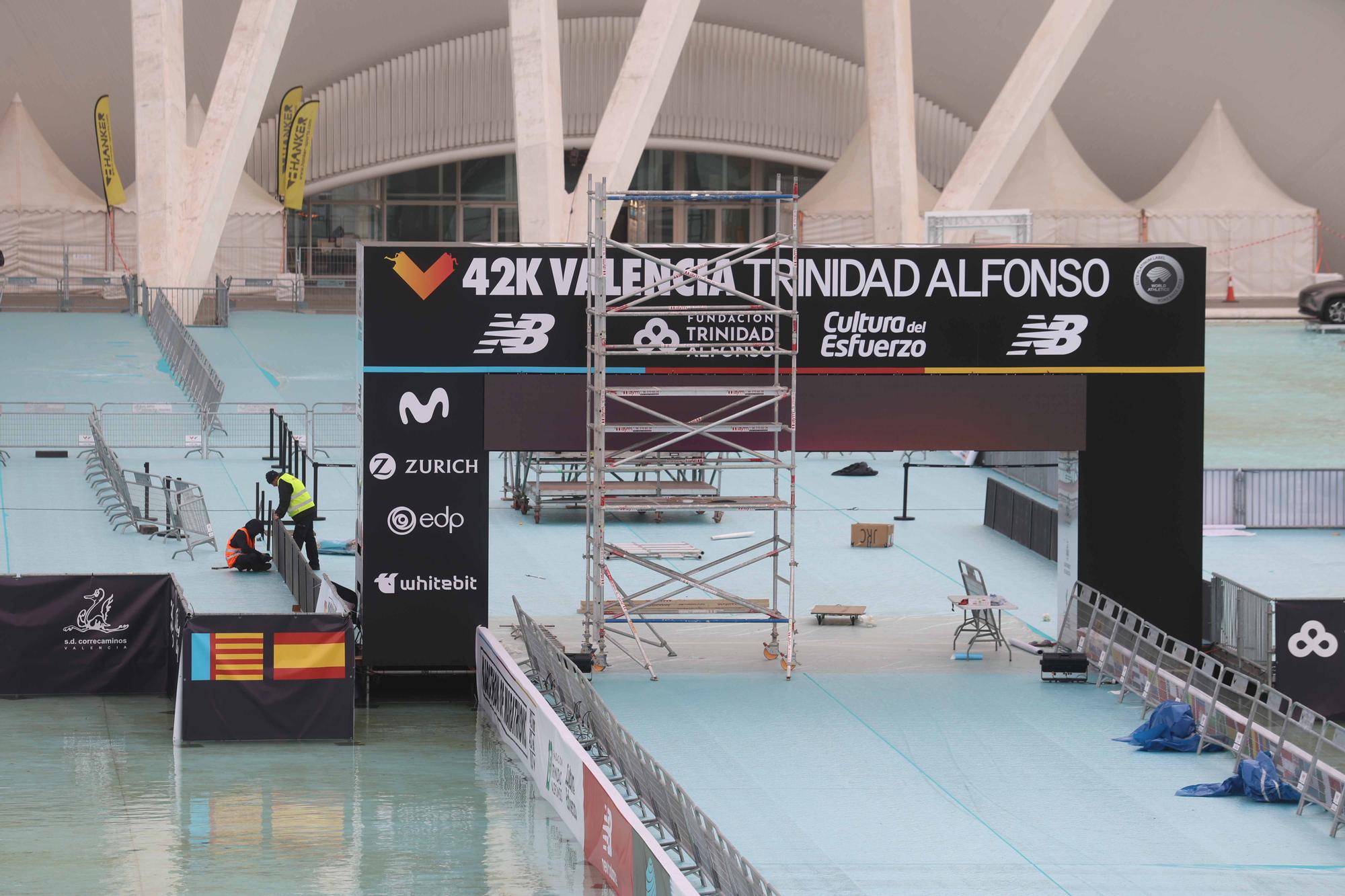 Preparativos para el Maratón Valencia Trinidad Alfonso 2022