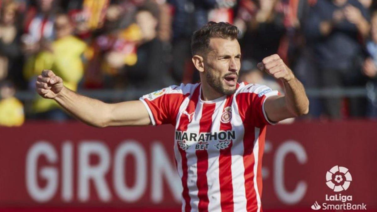 Stuani bastó para que el Girona retome la buena senda