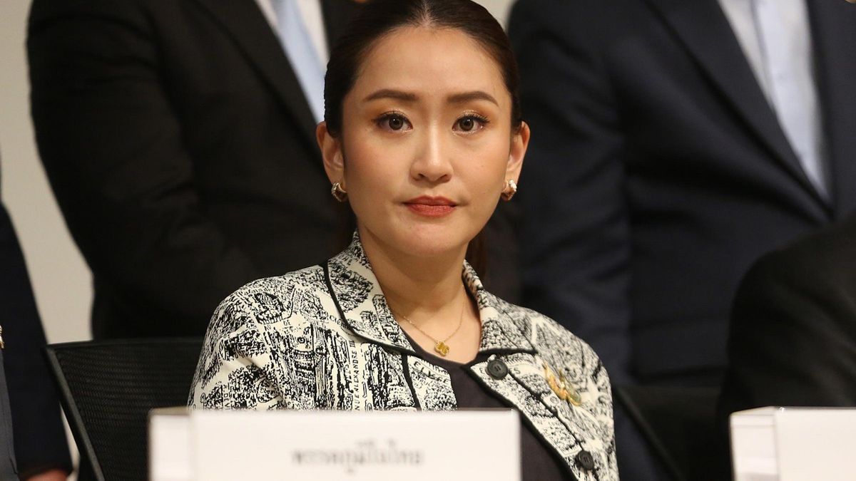 La nueva primera ministra de Tailandia, Paetongtarn Shinawatra.