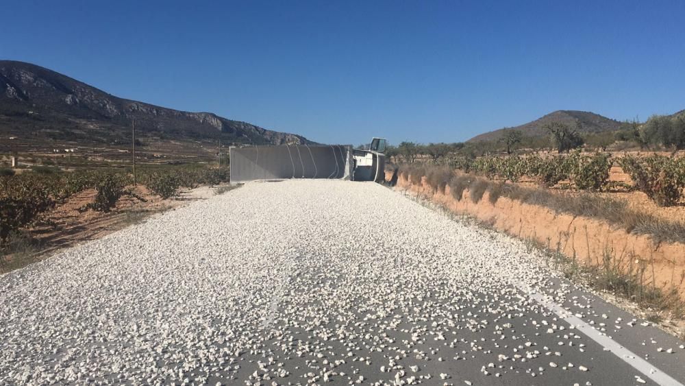 Accidente de un camión en La Romana