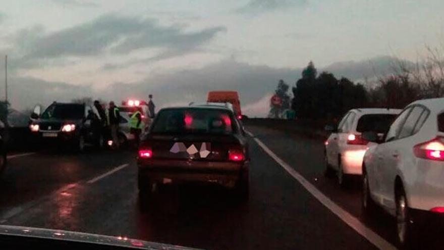 Muere una mujer tras ser arrollada en la N-120 en Ponteareas