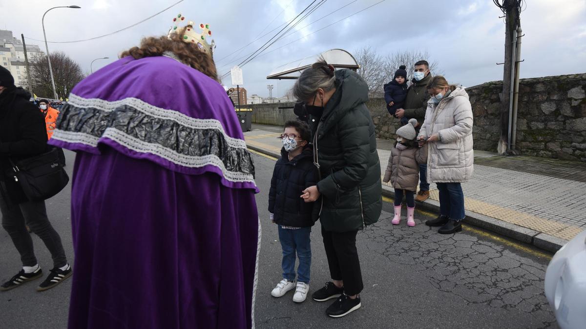 Cabalgata de Reyes en A Coruña, 2022