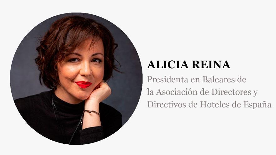 Alicia Reina, presidenta en Baleares de la Asociación de Directores de Hotel