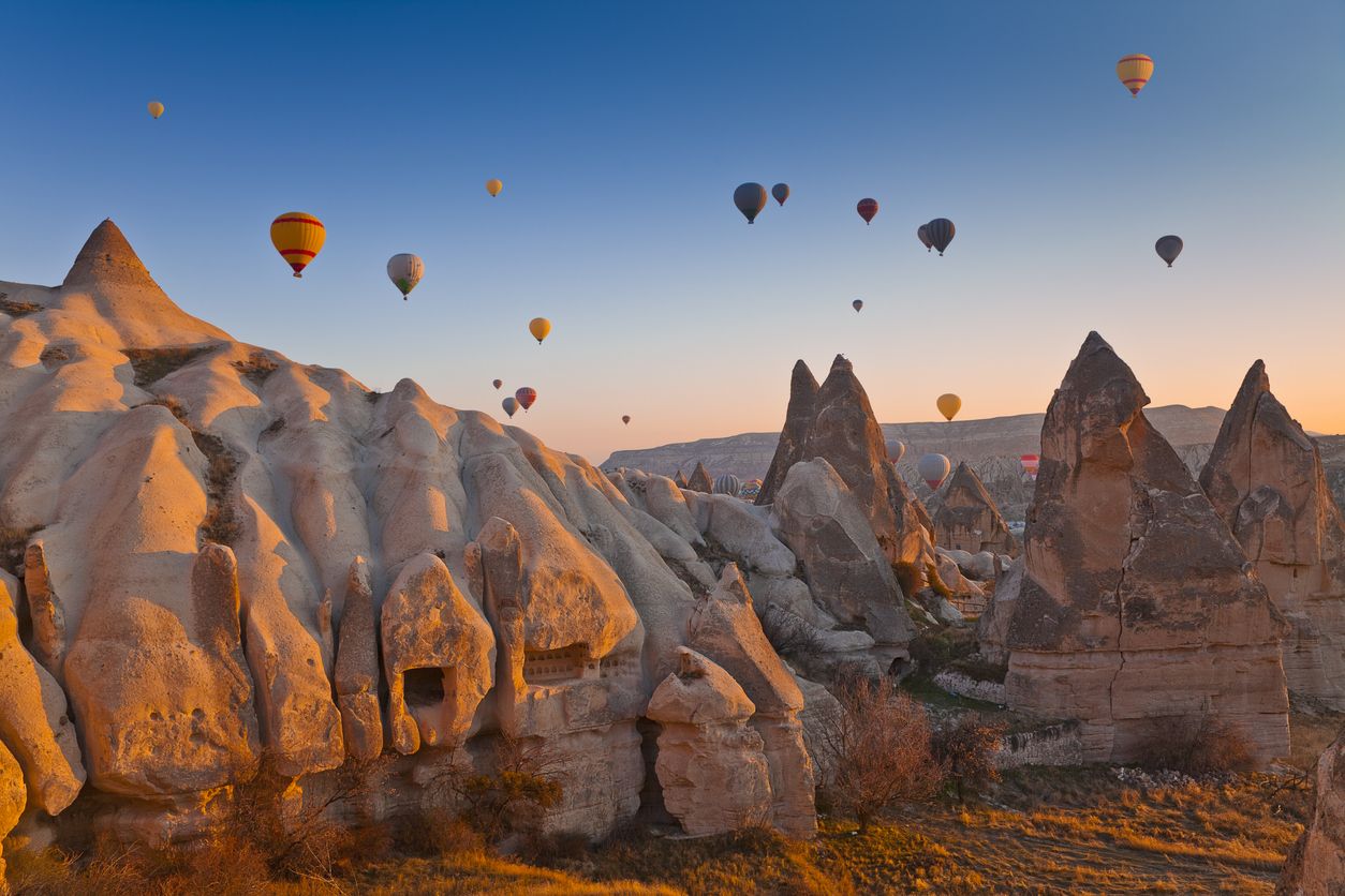 La Capadocia, en Turquía
