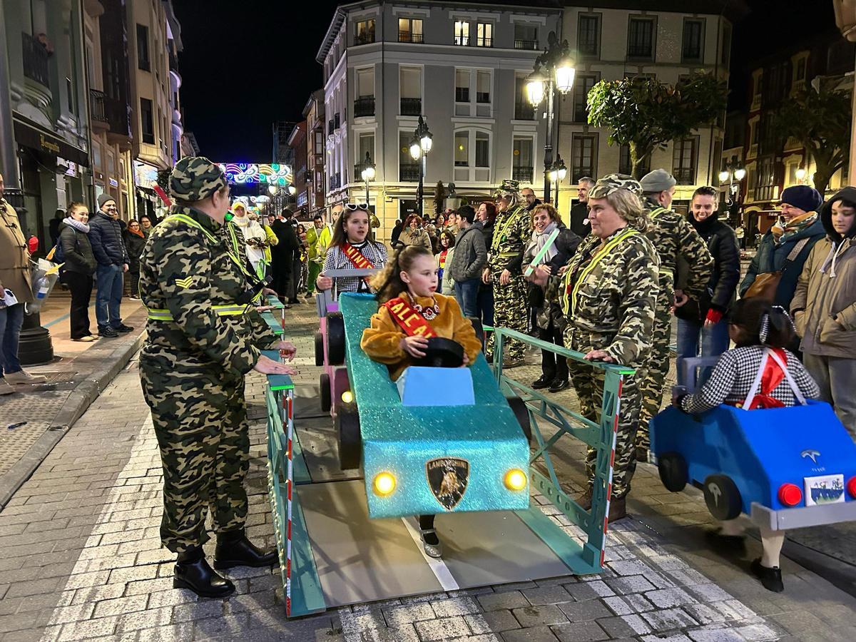 Una edición anterior del Carnaval de Ribadesella