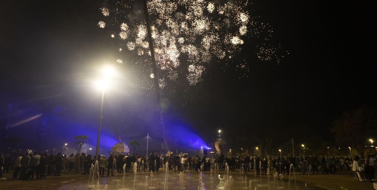 La vida de San Javier vuelve a pasar  por el Parque Almansa