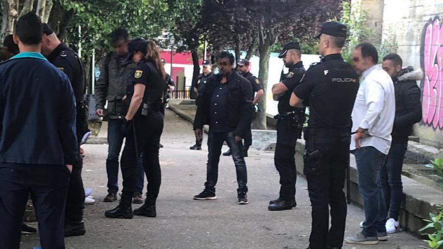 Agentes de la Policía Nacional, durante un operativo // PN