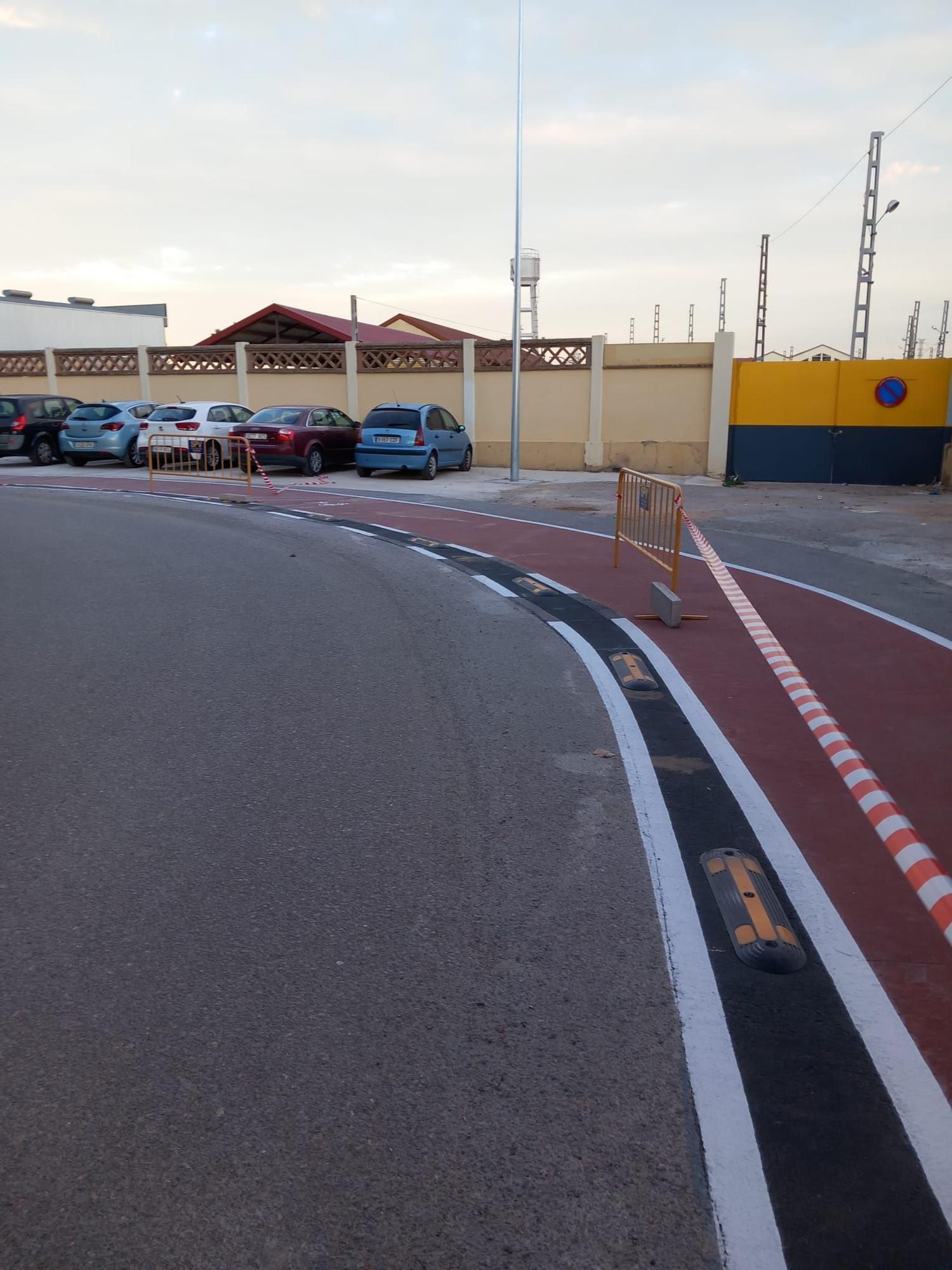 Nuevo carril bici en Torrent