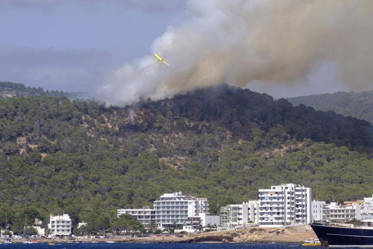 Incendio en Sant Antoni