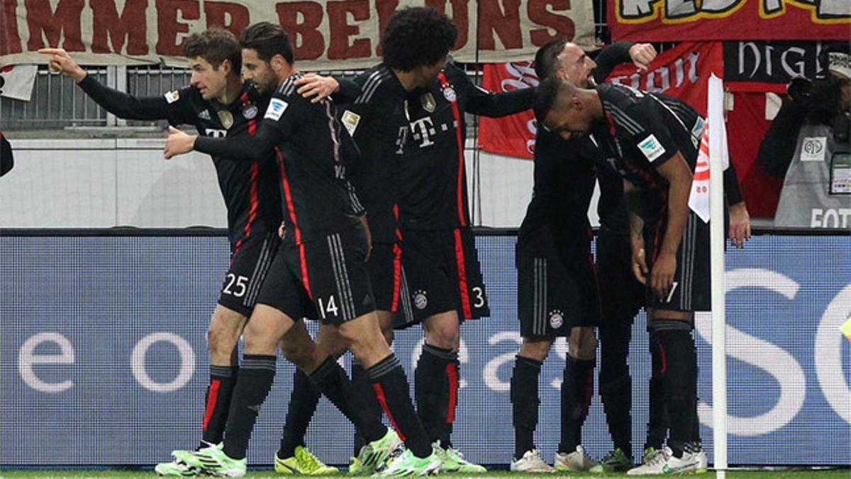 El Bayern derrotó al Mainz en el último minuto