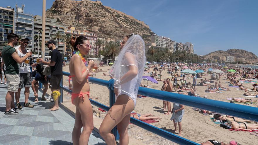 Temperaturas al borde de los 30 grados en Alicante
