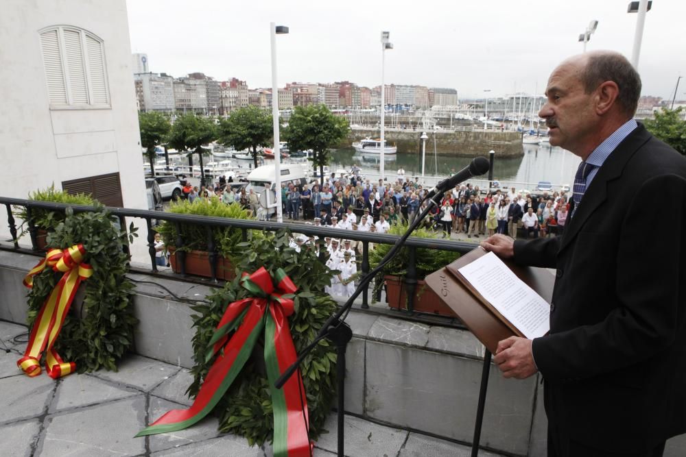 Homenaje del 150.º  aniversario de la Campaña del Pacífico y ceremonia de homenaje a Claudio Alvargonzález