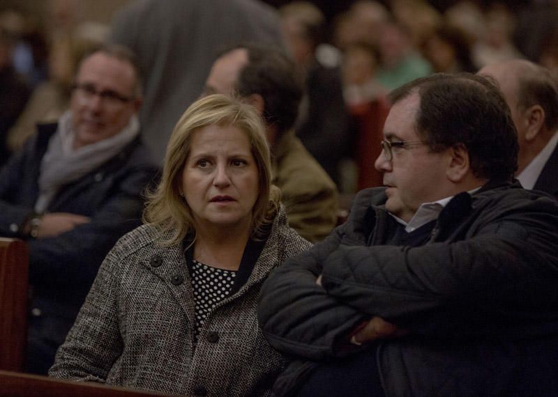 Misa celebrada en la Catedral de València en el primer aniversario de la muerte de la exalcaldesa