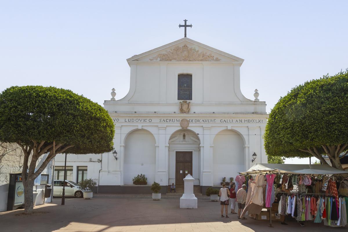 Iglesia parroquial de Sant Lluís, en Menorca.