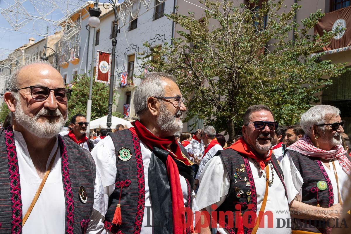 Moros y Cristianos en la mañana del dos de mayo en Caravaca