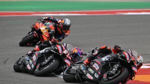 Marco Bezzecchi y Jorge Martín, en Austin