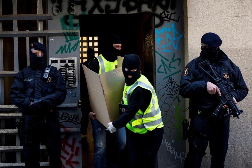 Operació antiterrorista a Igualada i Barcelona