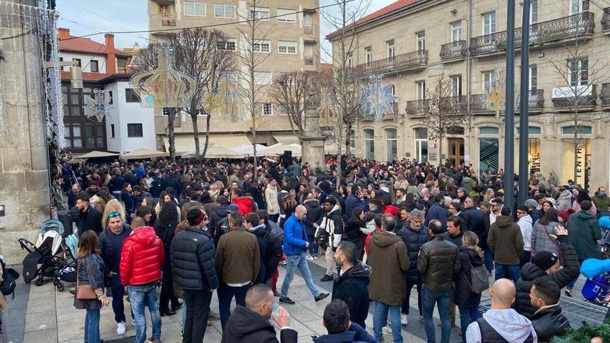 Ruidos por fiestas y lanzamiento de petardos centran las incidencias de la Nochevieja viguesa