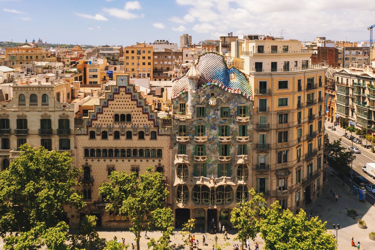 La Casa Batlló es una de las obras insígnia de Gaudí