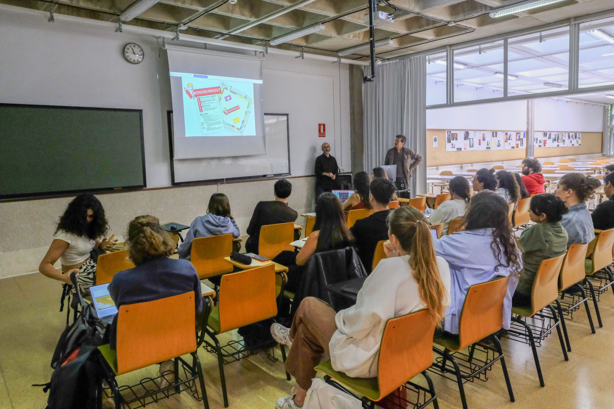 Trabajos del alumnado sobre del proyecto Piélago en la Escuela de Arquitectura