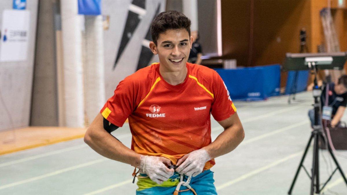 Ginés representará la escalada deportiva en Tokio