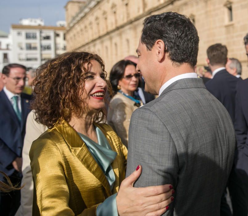 Actos institucionales con motivo del 28F en el Palacio de San Telmo