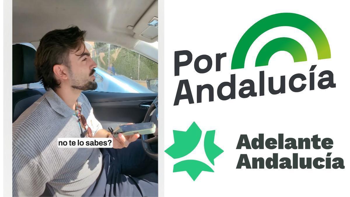 Montaje a partir de captura del vídeo subido por el exdiputado de Por Andalucía José Manuel Gómez Jurado.
