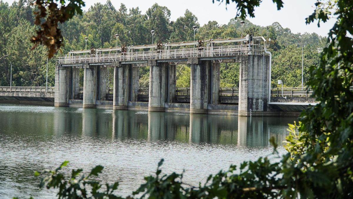El embalse de Cecebre alcanza el 92,6% y se sitúa como el más lleno entre los de abastecimiento de Galicia-Costa