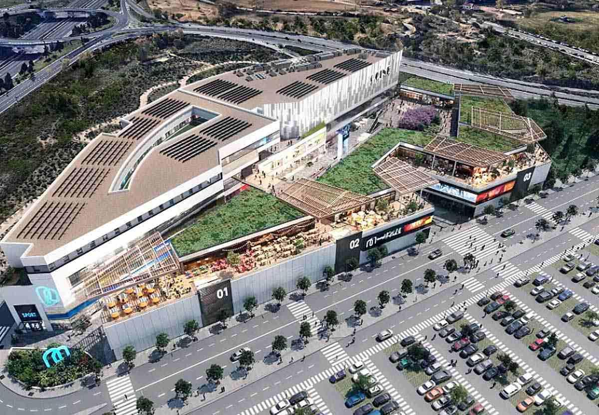 El centro comercial Nasas Madrid prevé contar ocn 1.500 plazas de aparcamiento para facilitar el acceso