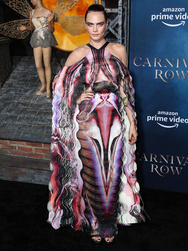 Cara Delevigne en el estreno de su última serie 'Carnival Row'