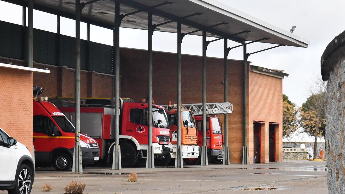 Imagen de uno de los parques de bomberos del Consorcio Provincial.