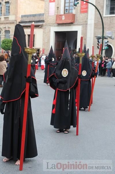 Procesión de la Soledad del Calvario en Murcia