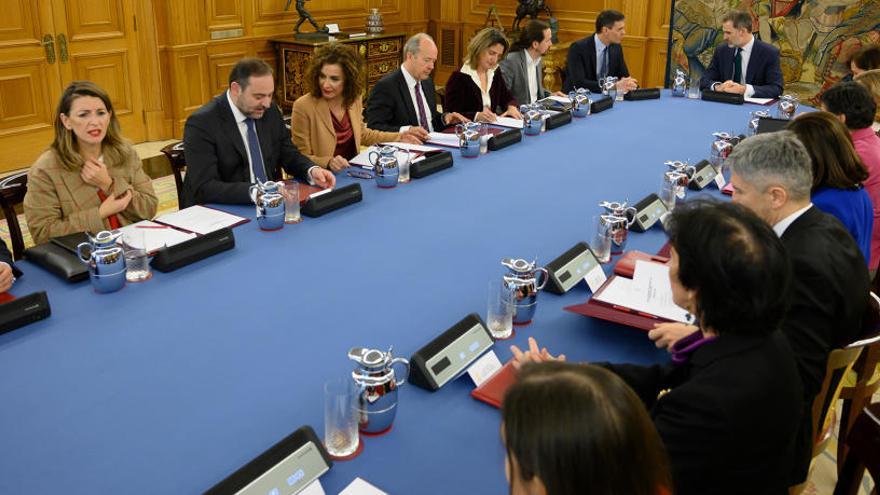 Reunió del consell de ministres d&#039;Espanya a la Moncloa