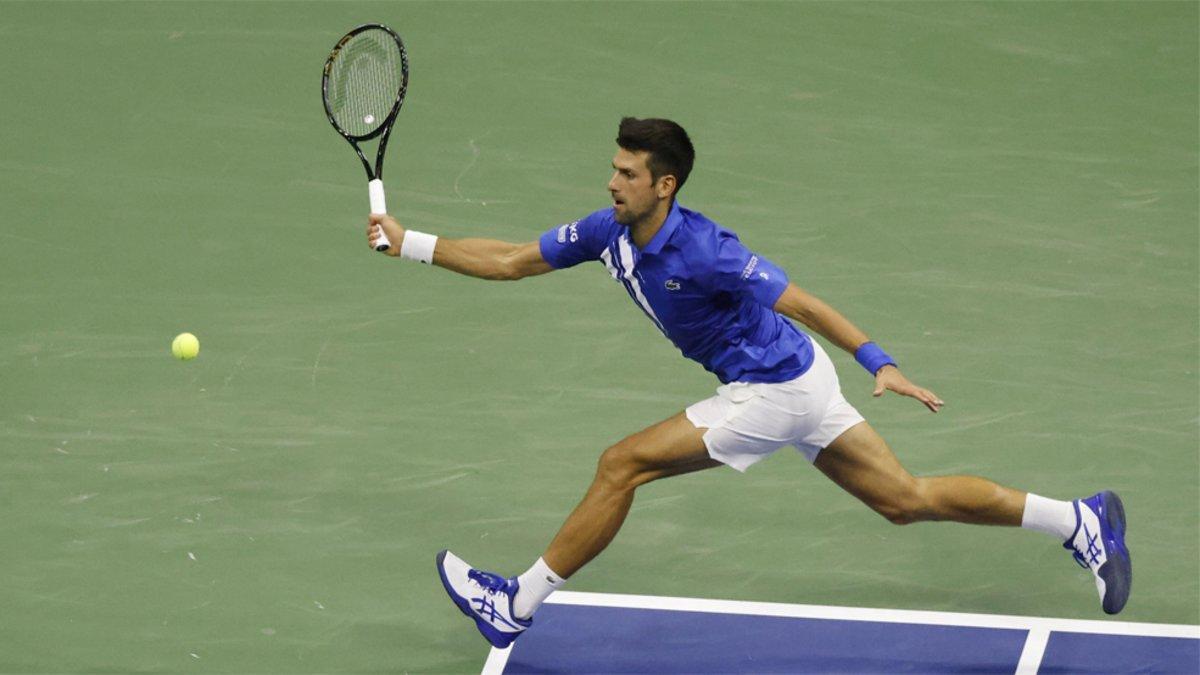 Djokovic, en una imagen de partido