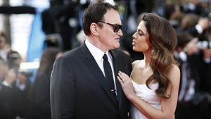 Tarantino y su mujer, Daniella Pick, en el Festival de Cannes, en mayo del 2019. 