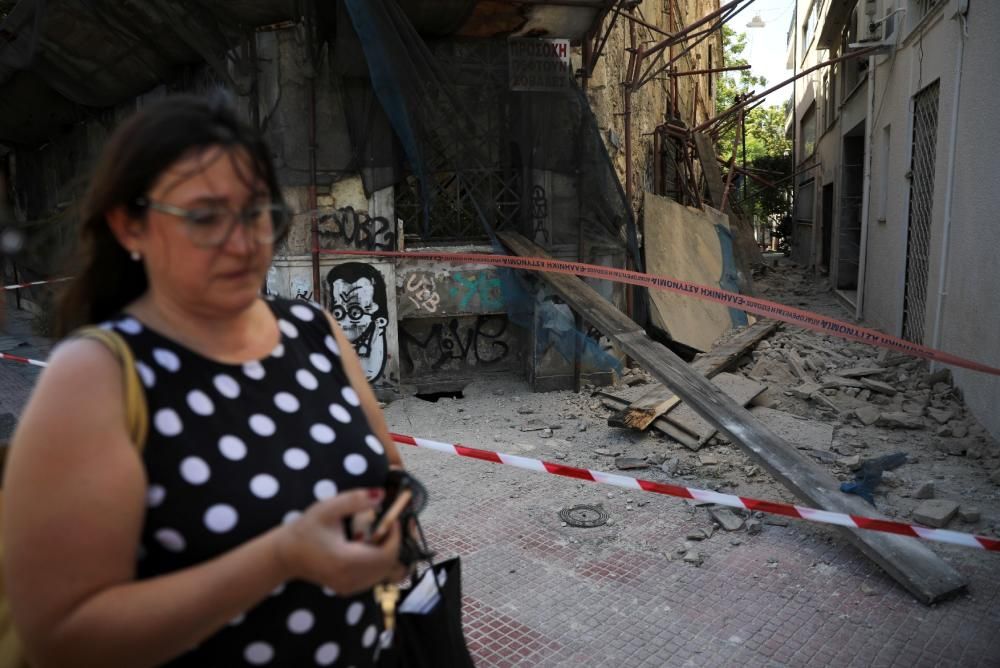 Atenes pateix un terratrèmol de magnitud 5,3