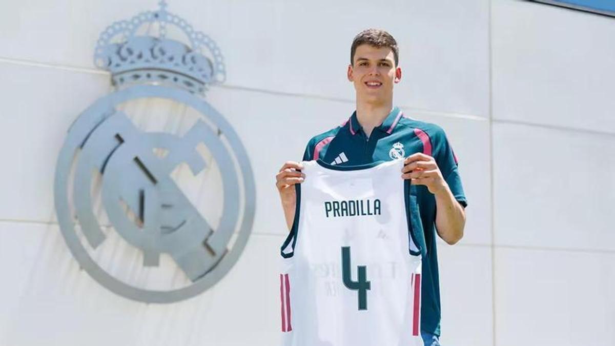 Jaime Pradilla ya es jugador del Real Madrid de baloncesto