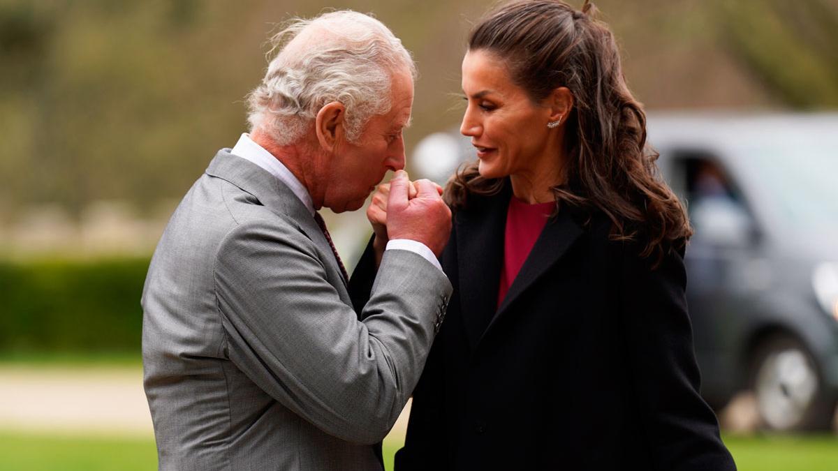 El príncipe Carlos, anfitrión de la reina Letizia en su viaje a Reino Unido