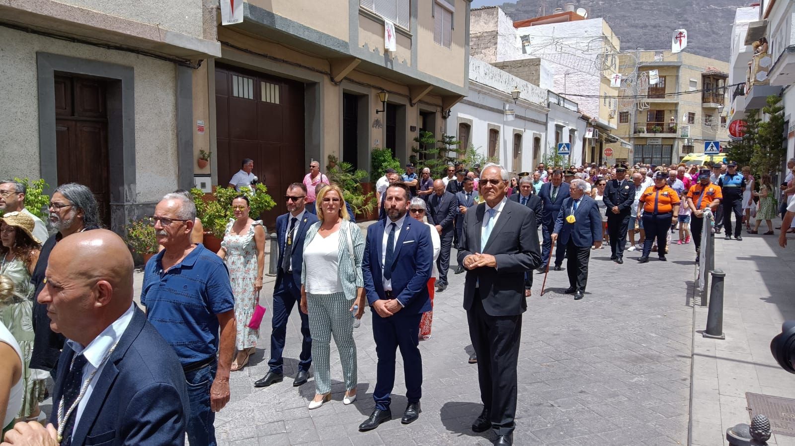 Misa y procesión de Santiago Apóstol en Tunte