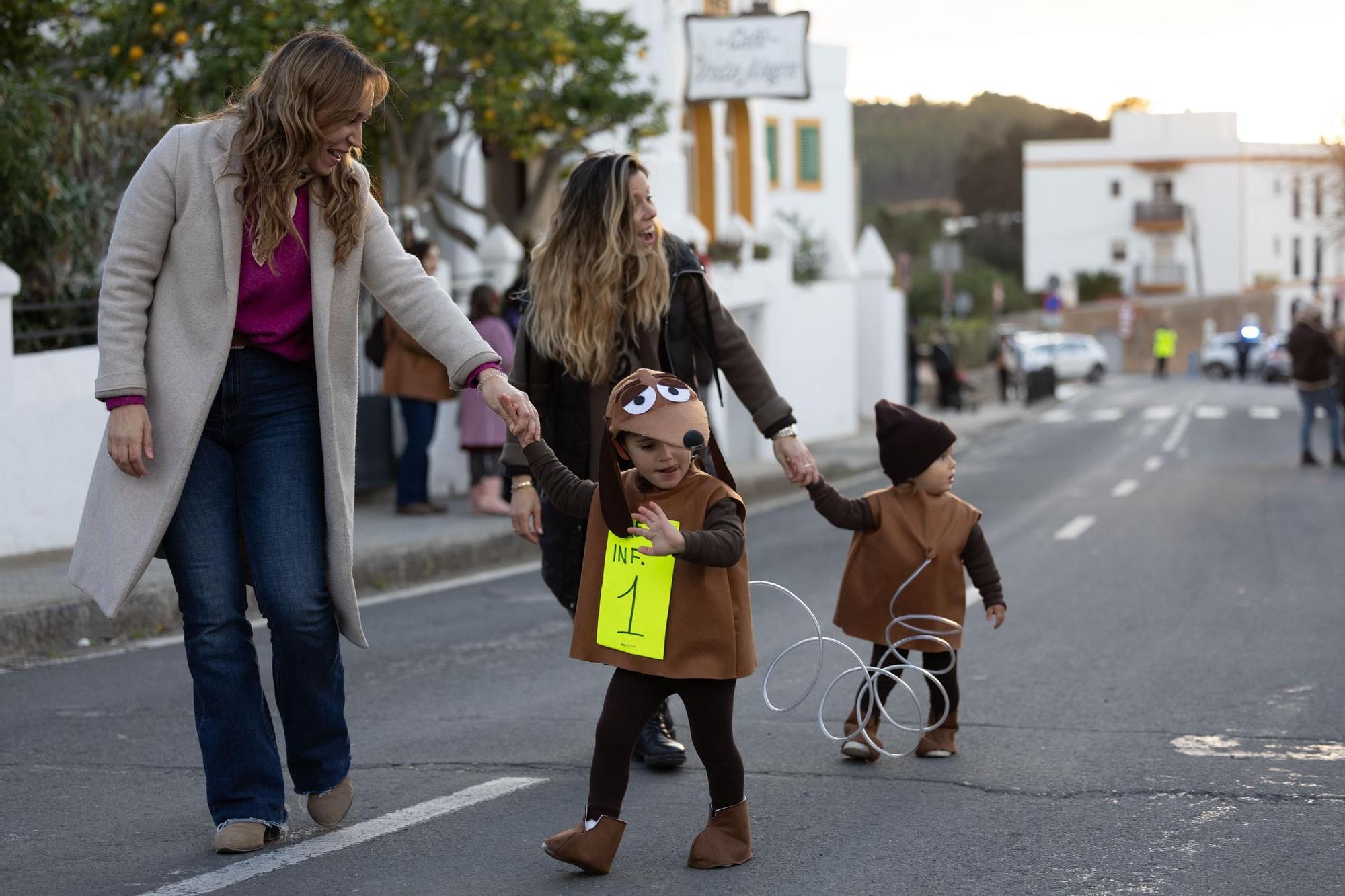 Mira aquí las imágenes de la rúa de carnaval en Sant Joan