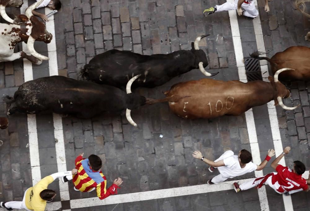 Sexto encierro de los Sanfermines 2019