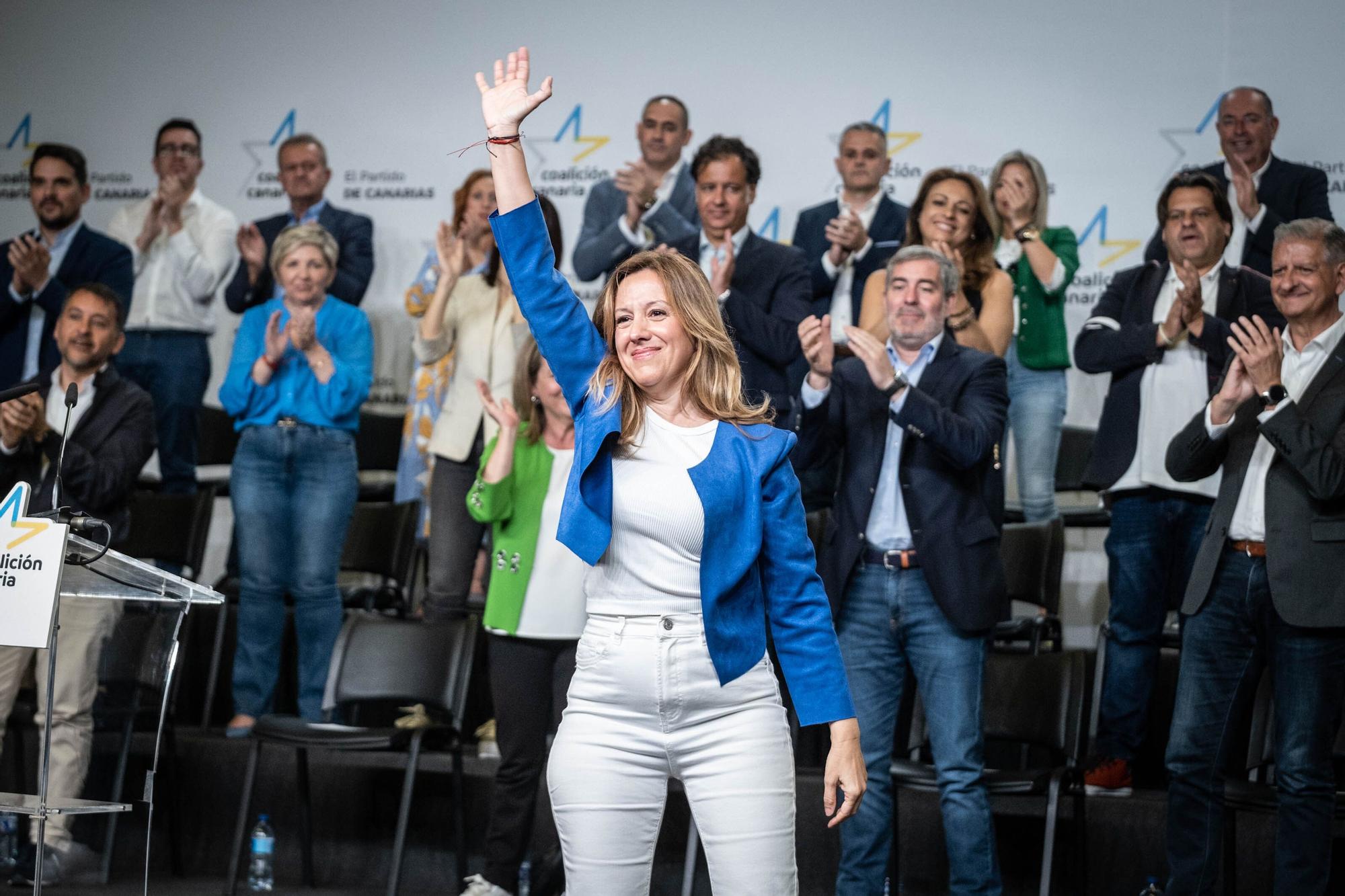 Candidaturas de Coalición Canaria en Tenerife.