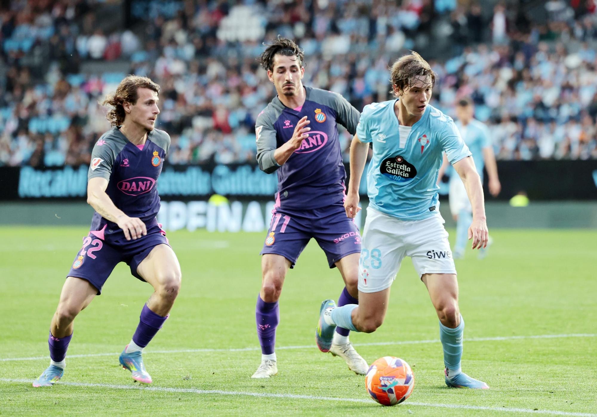 Las mejores imágenes del Celta - Espanyol