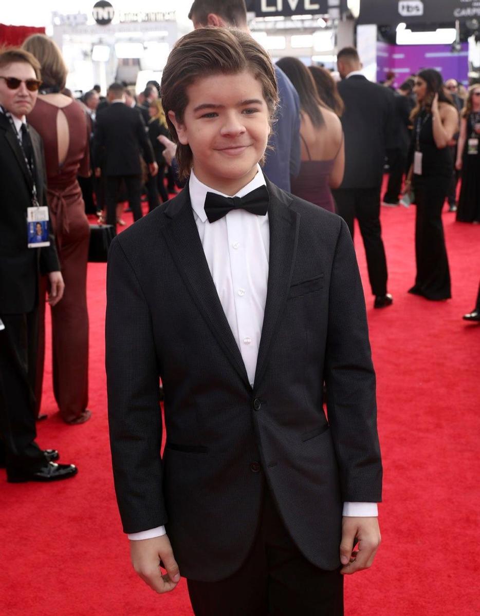 Gaten Matarazzo, de Stranger Things, en los SAG Awards 2018